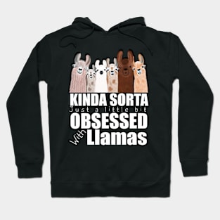 Obsessed with llamas Hoodie